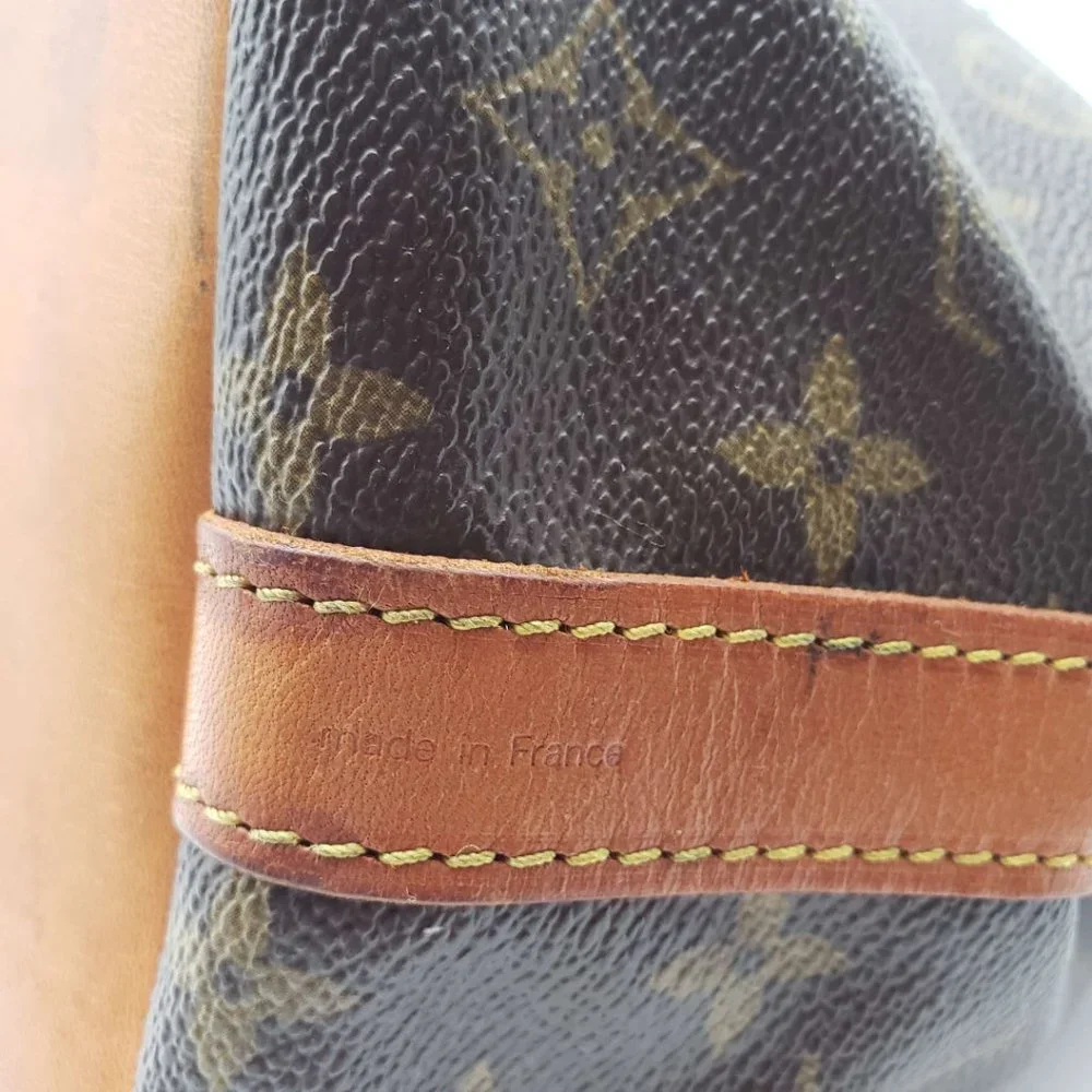 100% AUTHENTIC LOUIS VUITTON MONOGRAM PETIT NOE DRAWSTRING BAG #0450 - Picture 12 of 16